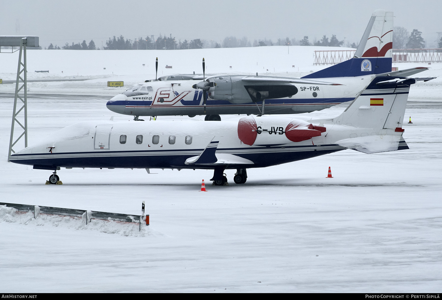 Aircraft Photo of EC-JVB | Learjet 60 | AirHistory.net #200016