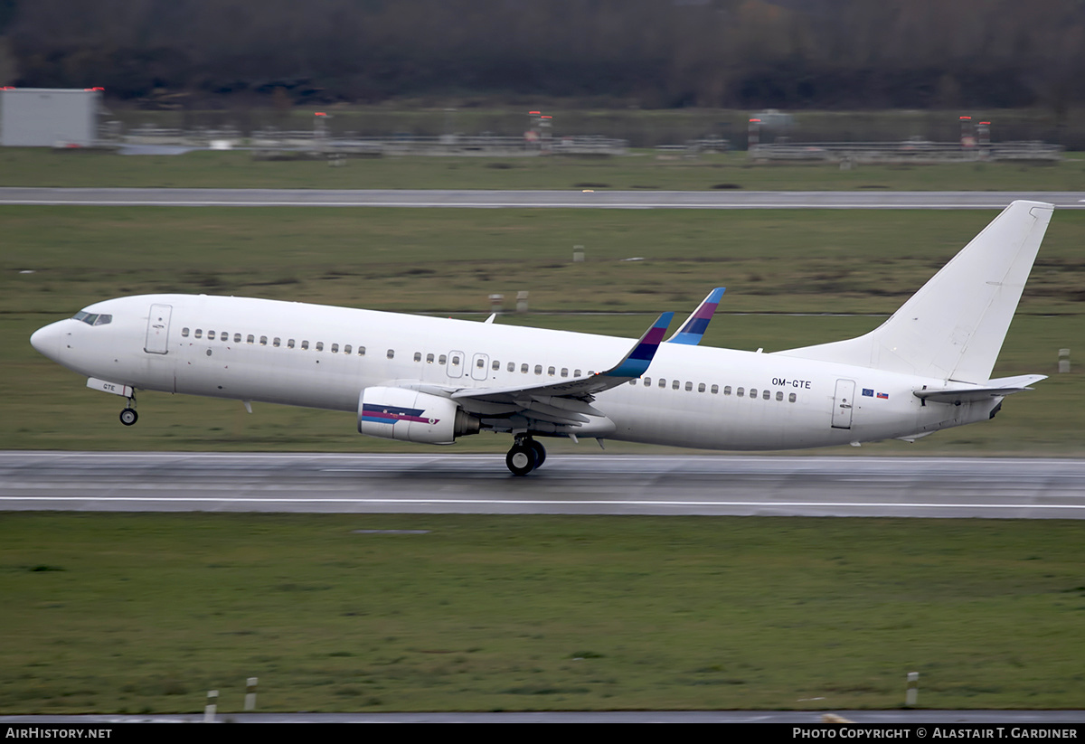 Aircraft Photo of OM-GTE | Boeing 737-8AS | Go2Sky Airline | AirHistory.net #200018