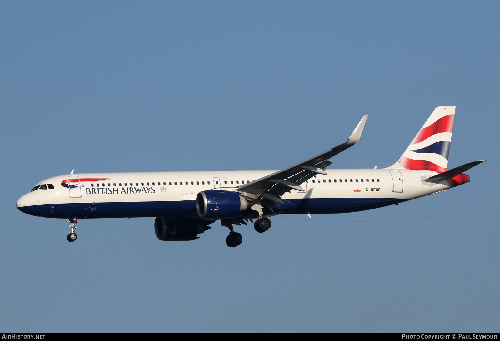 Aircraft Photo of G-NEOP | Airbus A321-251NX | British Airways | AirHistory.net #200039
