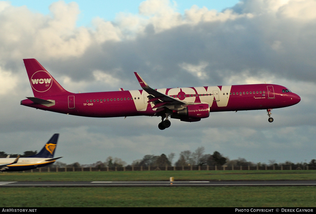 Aircraft Photo of TF-DAD | Airbus A321-211 | WOW Air | AirHistory.net #200063