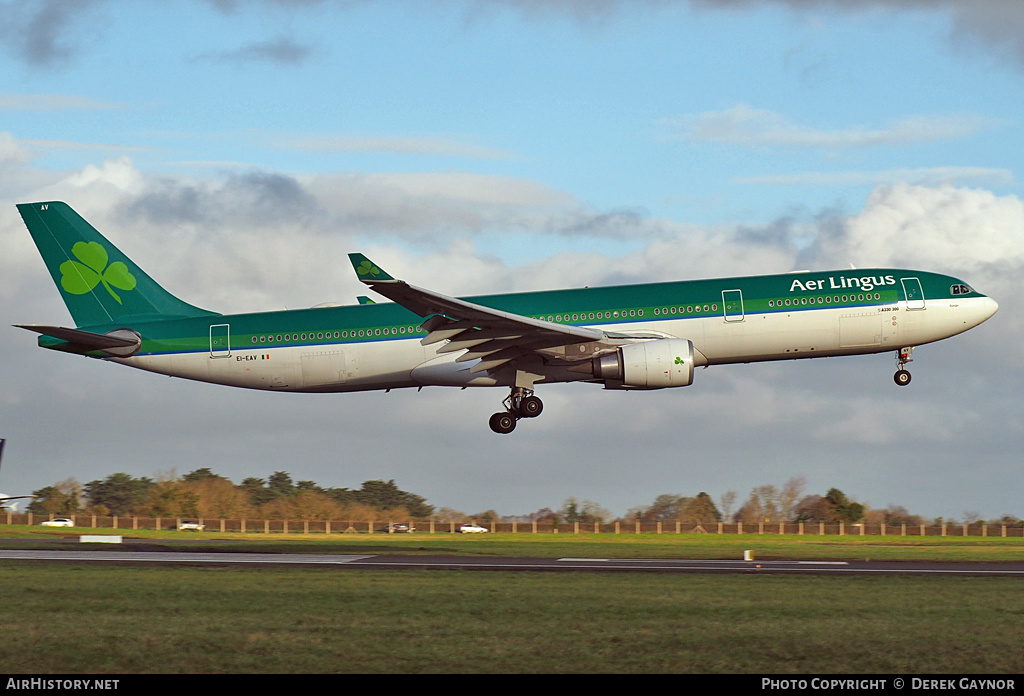 Aircraft Photo of EI-EAV | Airbus A330-302 | Aer Lingus | AirHistory.net #200064