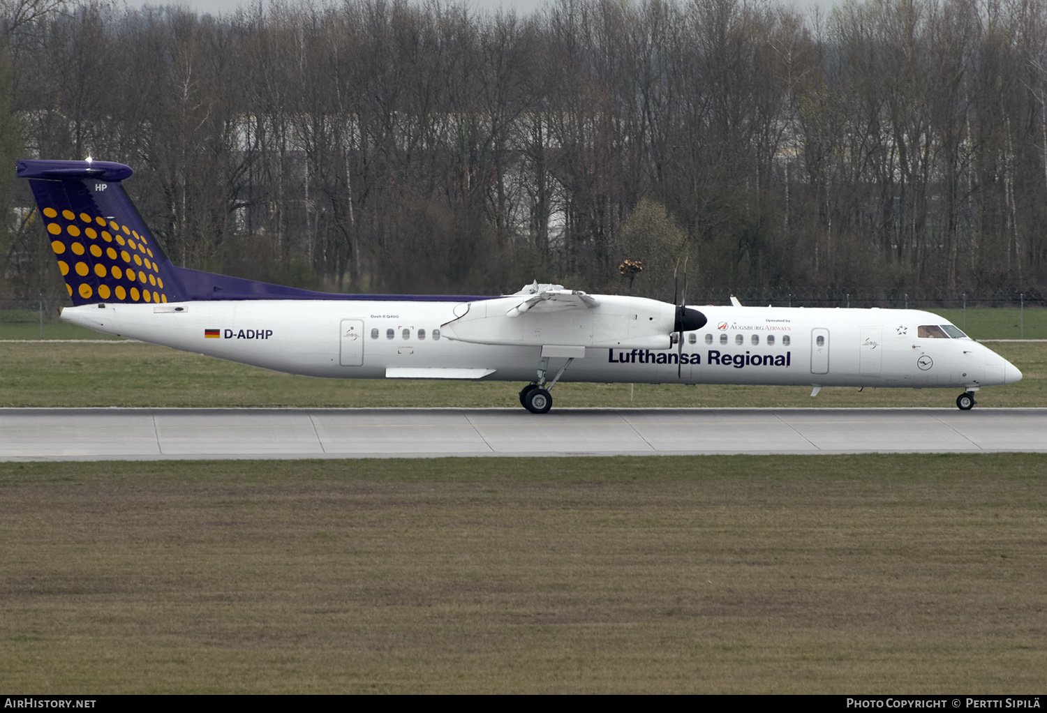 Aircraft Photo of D-ADHP | Bombardier DHC-8-402 Dash 8 | Lufthansa Regional | AirHistory.net #200067