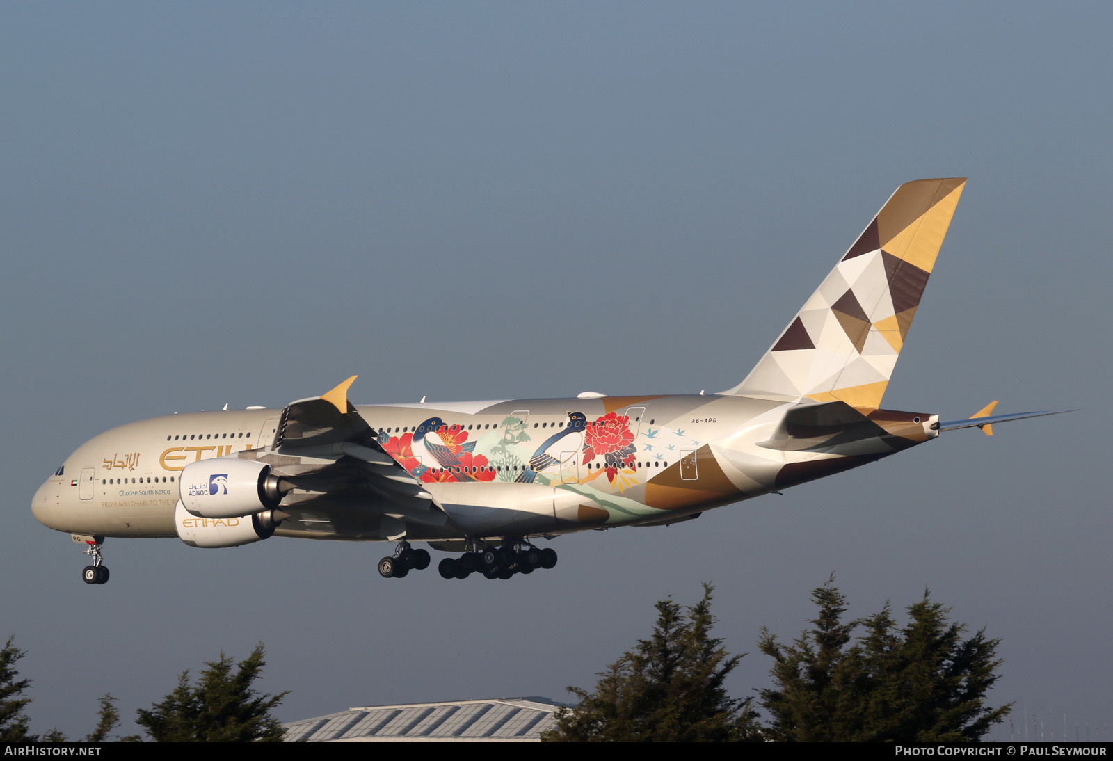 Aircraft Photo of A6-APG | Airbus A380-861 | Etihad Airways | AirHistory.net #200068