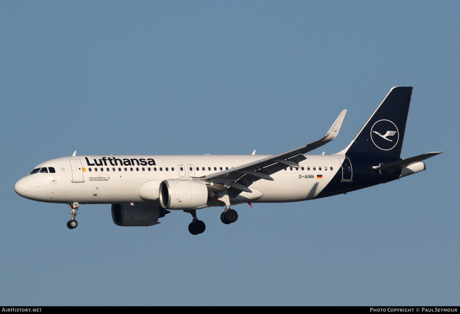 Aircraft Photo of D-AINN | Airbus A320-271N | Lufthansa | AirHistory.net #200070