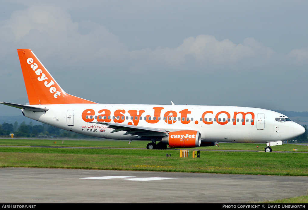 Aircraft Photo of G-OMUC | Boeing 737-36Q | EasyJet | AirHistory.net #200080