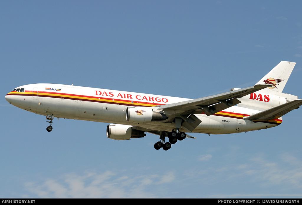 Aircraft Photo of N400JR | McDonnell Douglas DC-10-30(F) | DAS Air Cargo - Dairo Air Services | AirHistory.net #200081