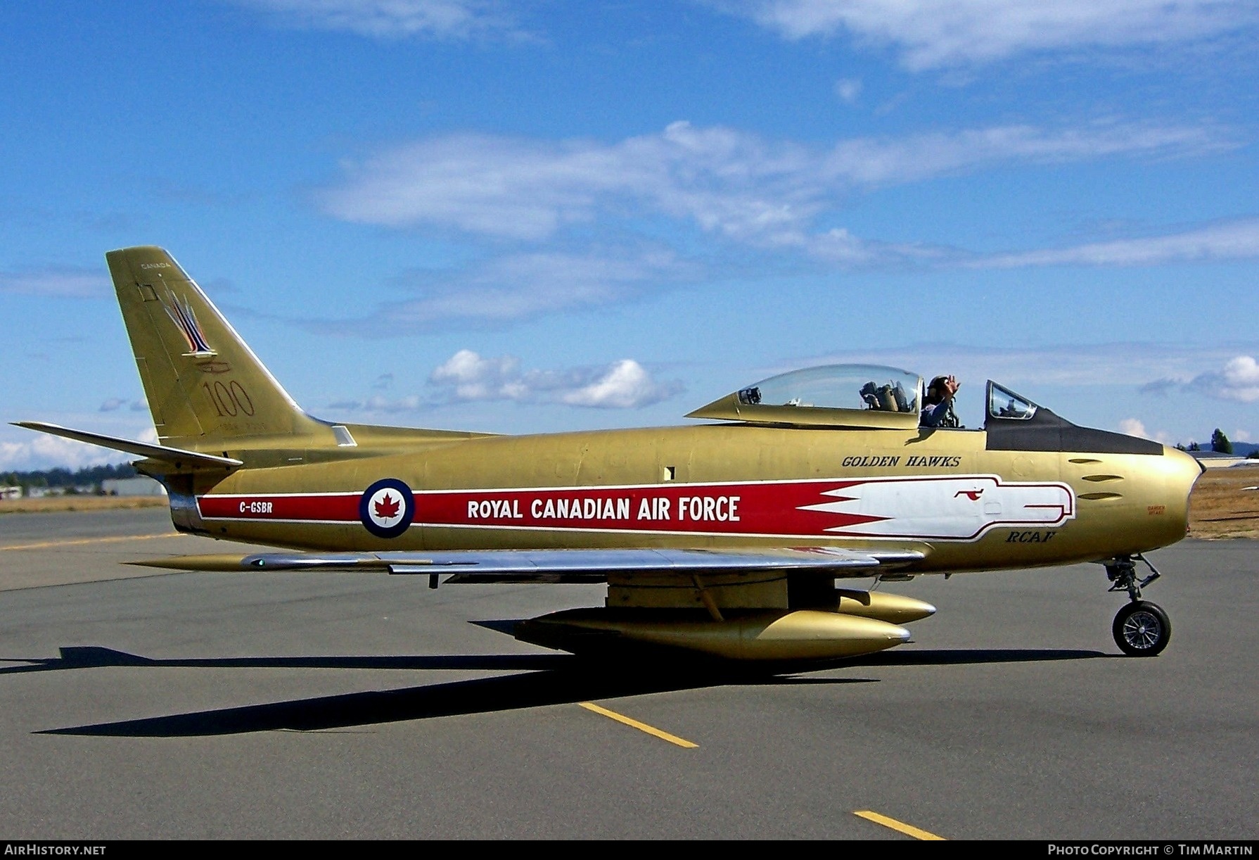 Aircraft Photo of C-GSBR | Canadair CL-13A Sabre 5 | Canada - Air Force | AirHistory.net #200089