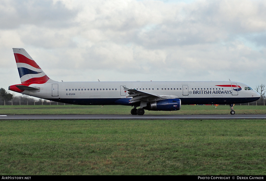 Aircraft Photo of G-EUXH | Airbus A321-231 | British Airways | AirHistory.net #200090