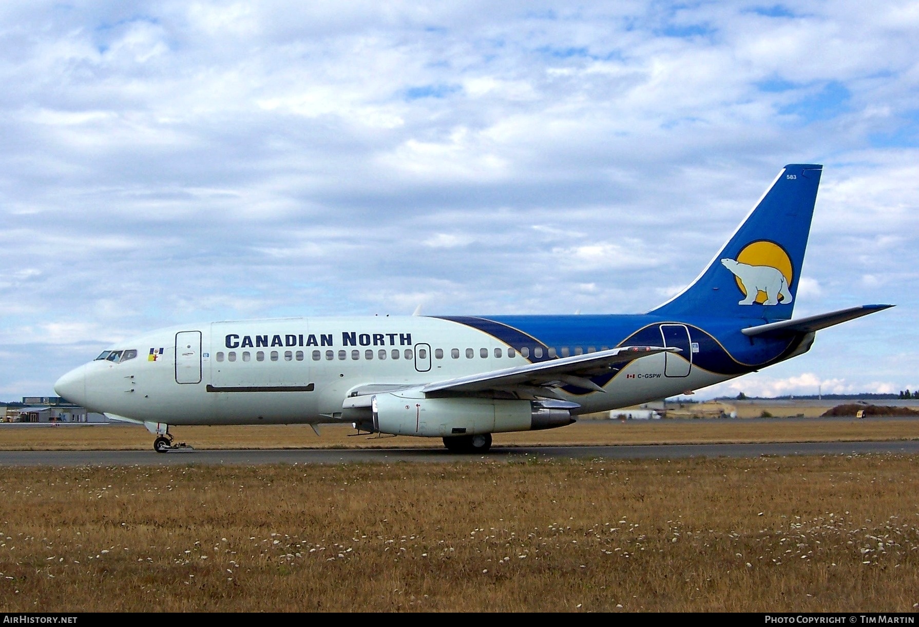 Aircraft Photo of C-GSPW | Boeing 737-275C/Adv | Canadian North | AirHistory.net #200091