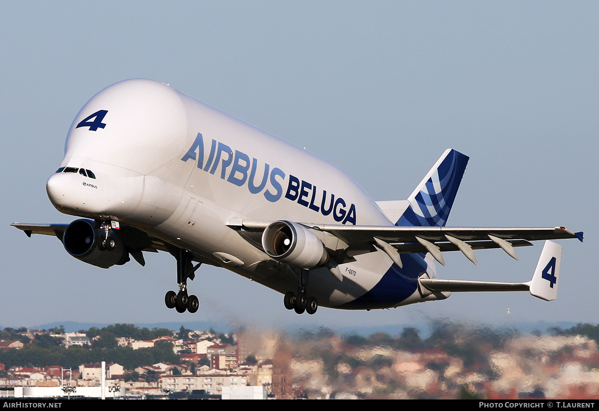 Aircraft Photo of F-GSTD | Airbus A300B4-608ST Beluga (Super Transporter) | Airbus Transport International | AirHistory.net #200096