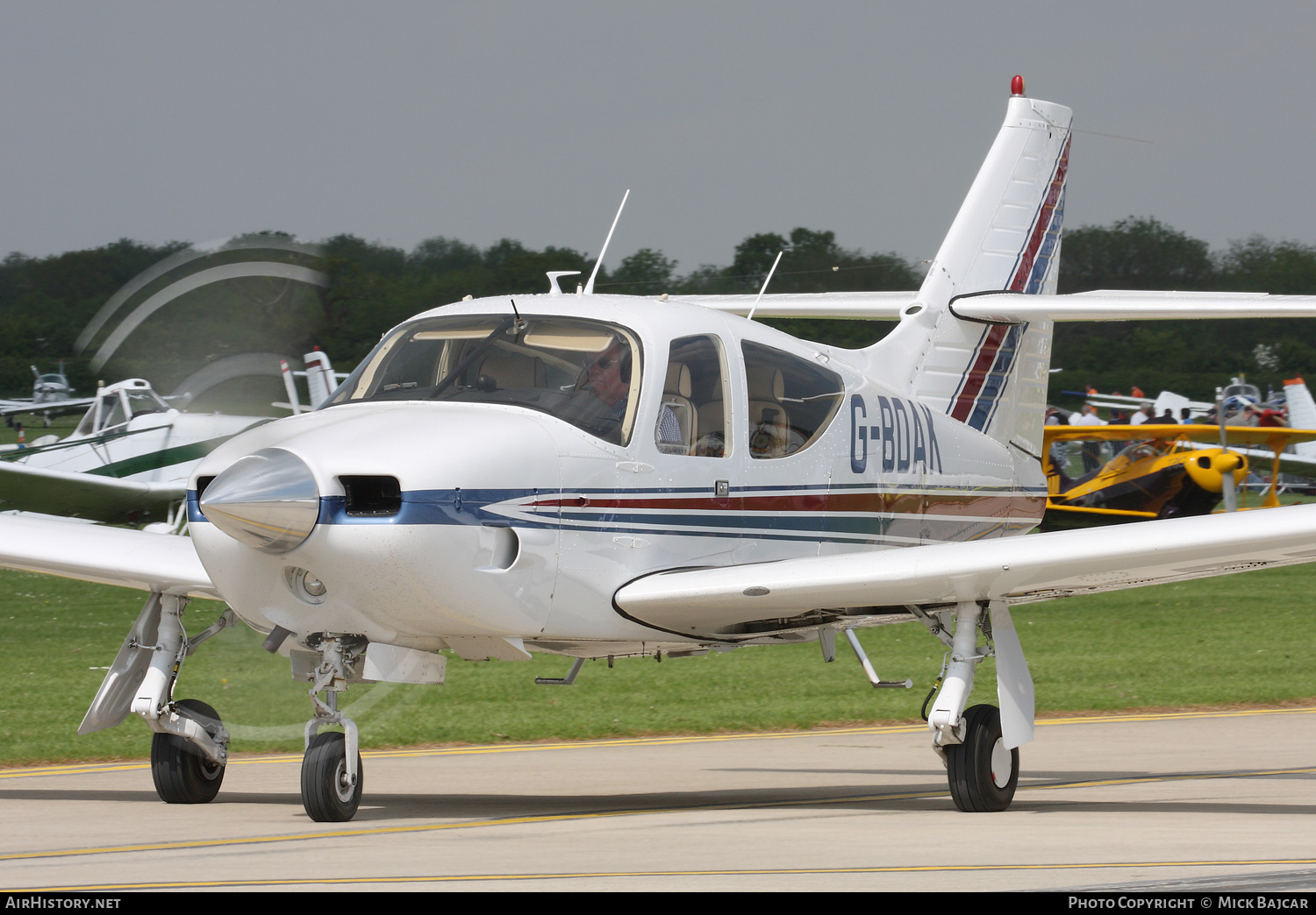 Aircraft Photo of G-BDAK | Rockwell Commander 112A | AirHistory.net #200103