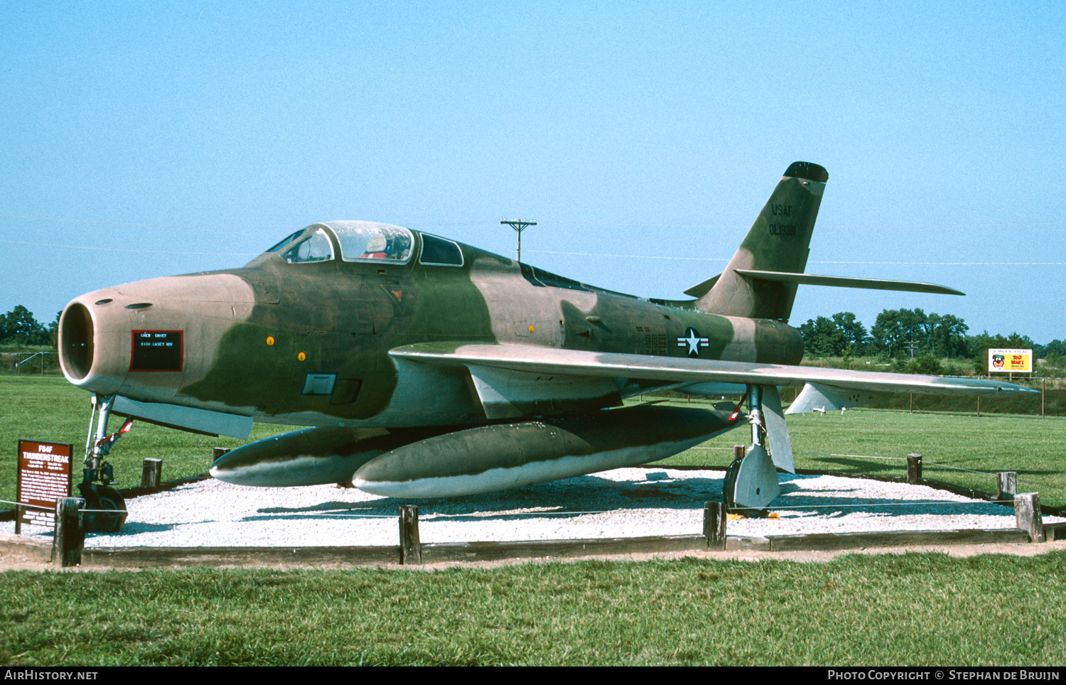 Aircraft Photo of 51-9381 / 0L19381 | Republic F-84F Thunderstreak | USA - Air Force | AirHistory.net #200117