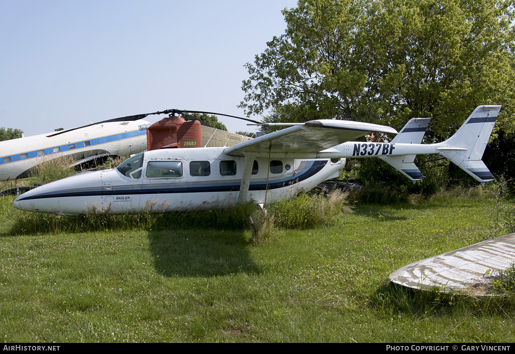 Aircraft Photo of N337BF | Reims FTB337G Milirole / Spectrum SA-550 / Basler Turbo 37 | Basler Aviation | AirHistory.net #200131