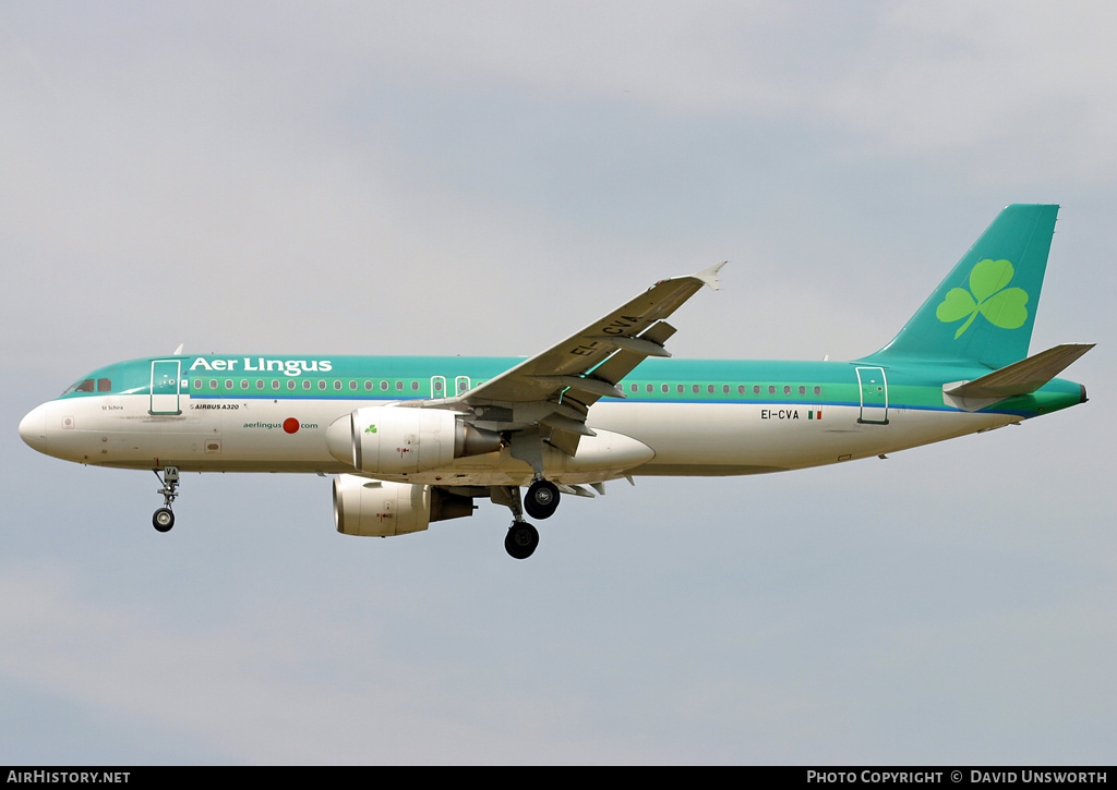 Aircraft Photo of EI-CVA | Airbus A320-214 | Aer Lingus | AirHistory.net #200142