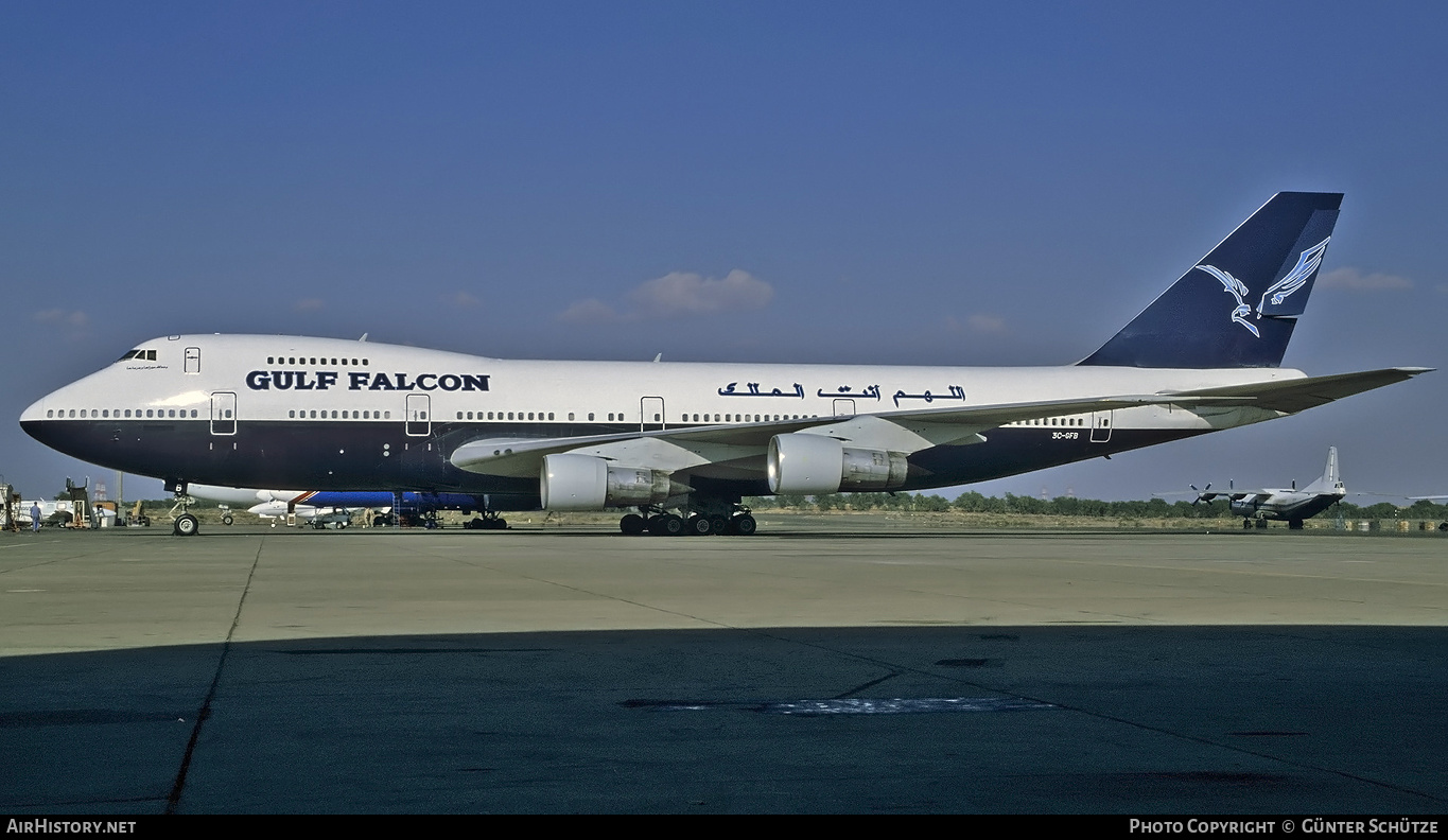 Aircraft Photo of 3C-GFB | Boeing 747-136 | Air Gulf Falcon | AirHistory.net #200150