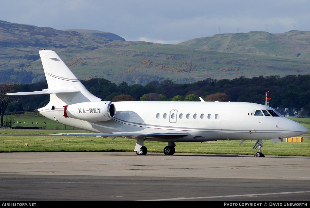 Aircraft Photo of XA-RET | Dassault Falcon 2000 | AirHistory.net #200159