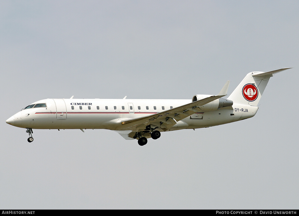 Aircraft Photo of OY-RJA | Bombardier CRJ-200LR (CL-600-2B19) | Cimber Air | AirHistory.net #200185