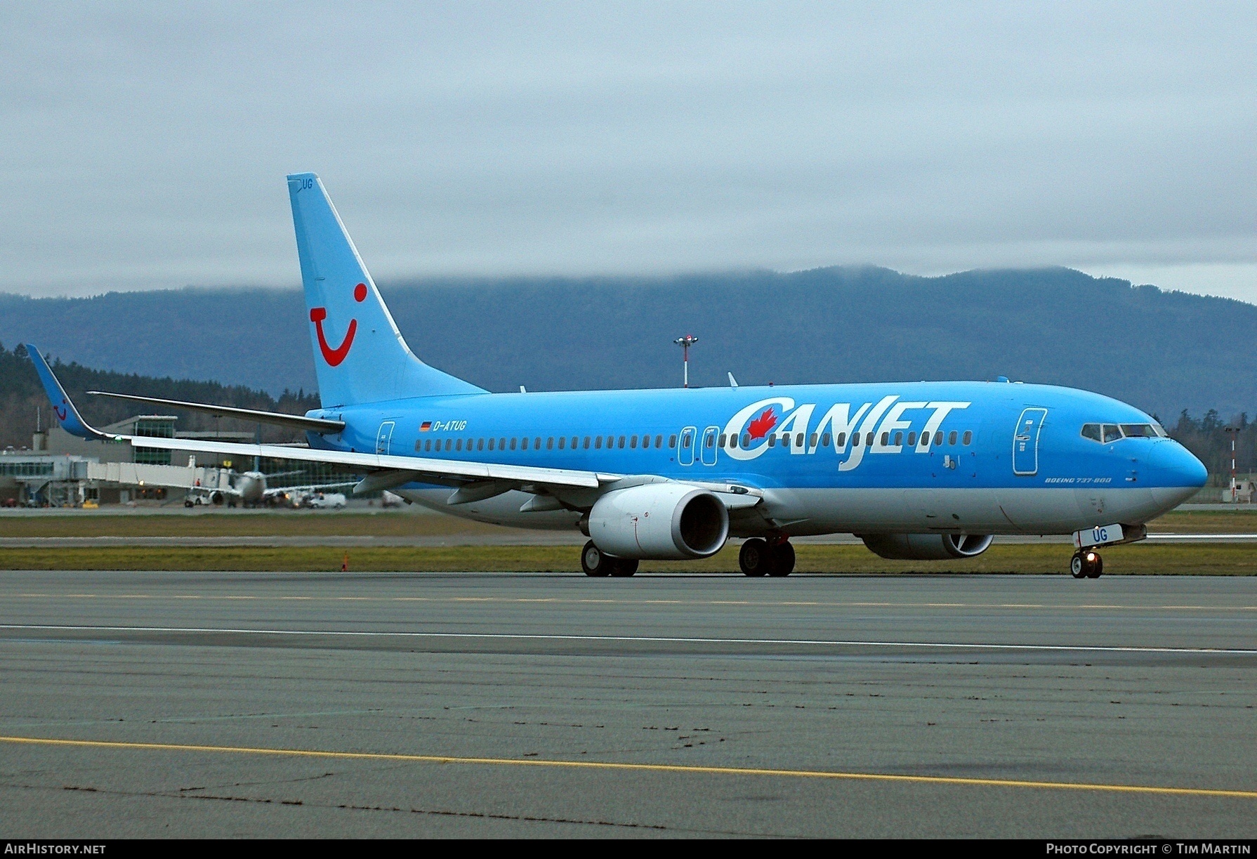 Aircraft Photo of D-ATUG | Boeing 737-8K5 | CanJet Airlines | AirHistory.net #200188