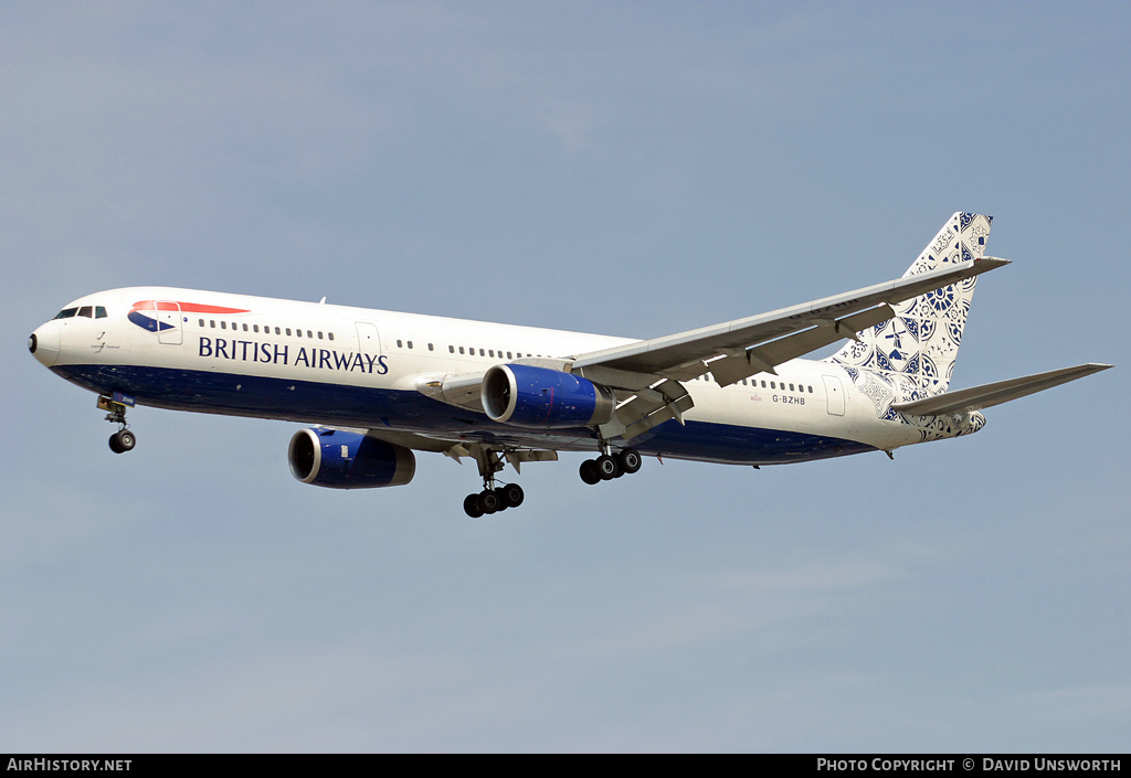 Aircraft Photo of G-BZHB | Boeing 767-336/ER | British Airways | AirHistory.net #200189