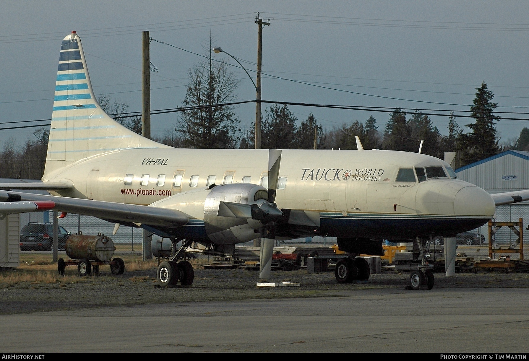 Aircraft Photo of VH-PAL | Convair 580 | Tauck World Discovery | AirHistory.net #200204