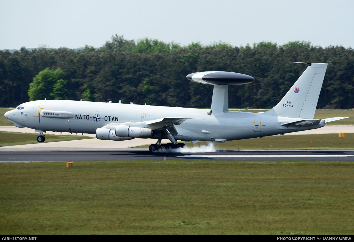 Aircraft Photo of LX-N90444 | Boeing E-3A Sentry | Luxembourg - NATO | AirHistory.net #200213