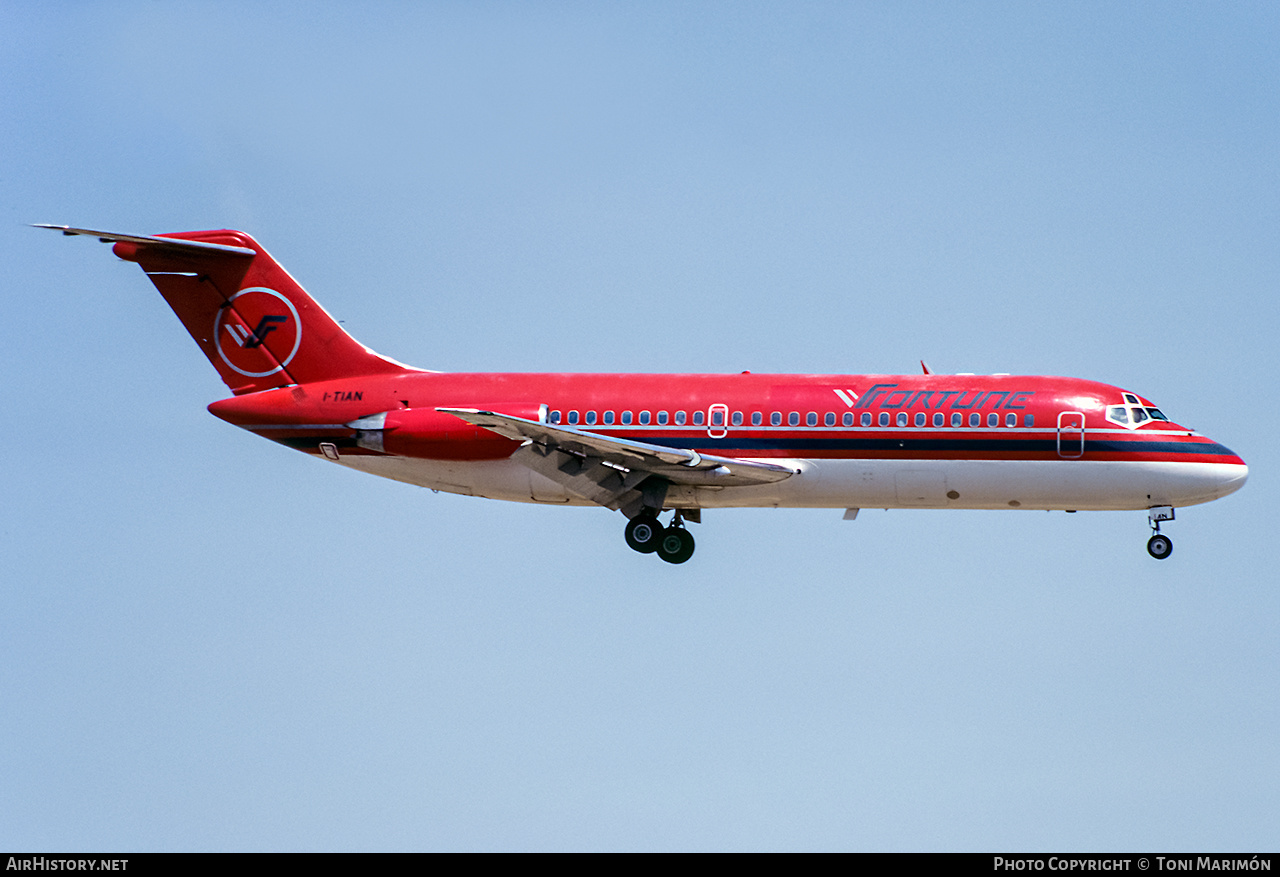 Aircraft Photo of I-TIAN | Douglas DC-9-15RC | Fortune Aviation | AirHistory.net #200223