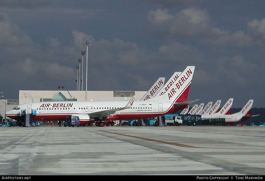 Aircraft Photo of D-ABAC | Boeing 737-86J | Air Berlin | AirHistory.net #200230