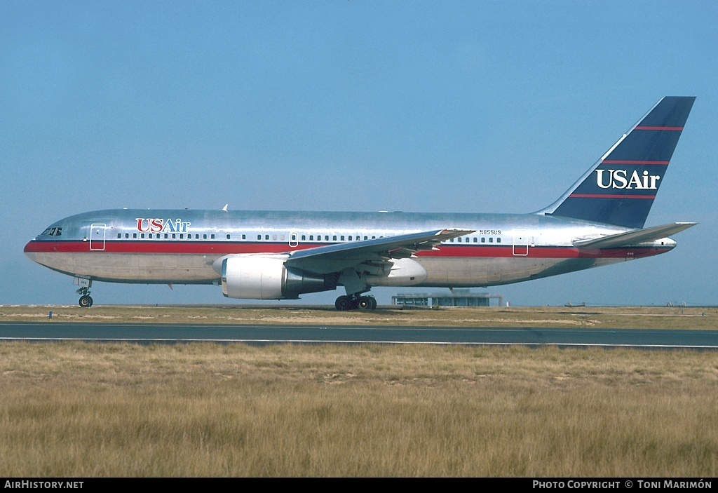 Aircraft Photo of N655US | Boeing 767-2B7/ER | USAir | AirHistory.net #200231