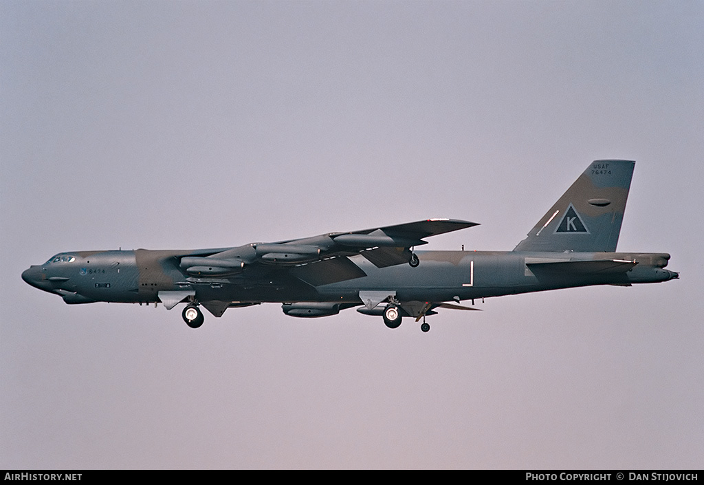 Aircraft Photo of 57-6474 / 76474 | Boeing B-52G Stratofortress | USA - Air Force | AirHistory.net #200233