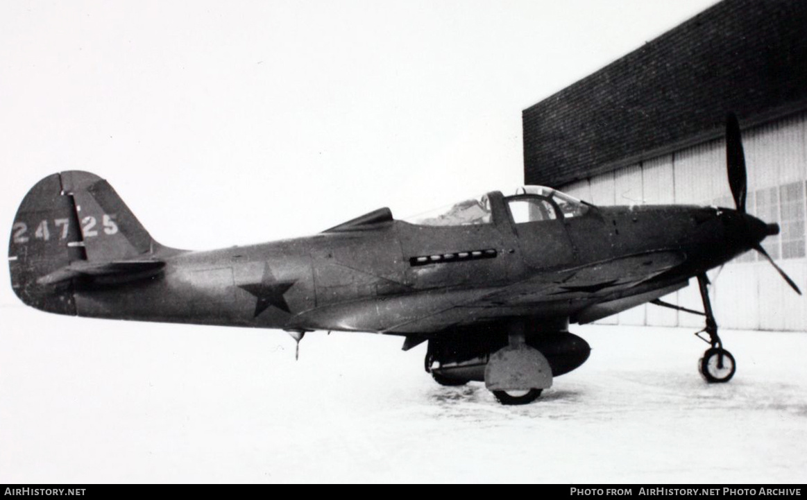 Aircraft Photo of 42-4725 / 24725 | Bell P-39M Airacobra | Soviet Union - Air Force | AirHistory.net #200257