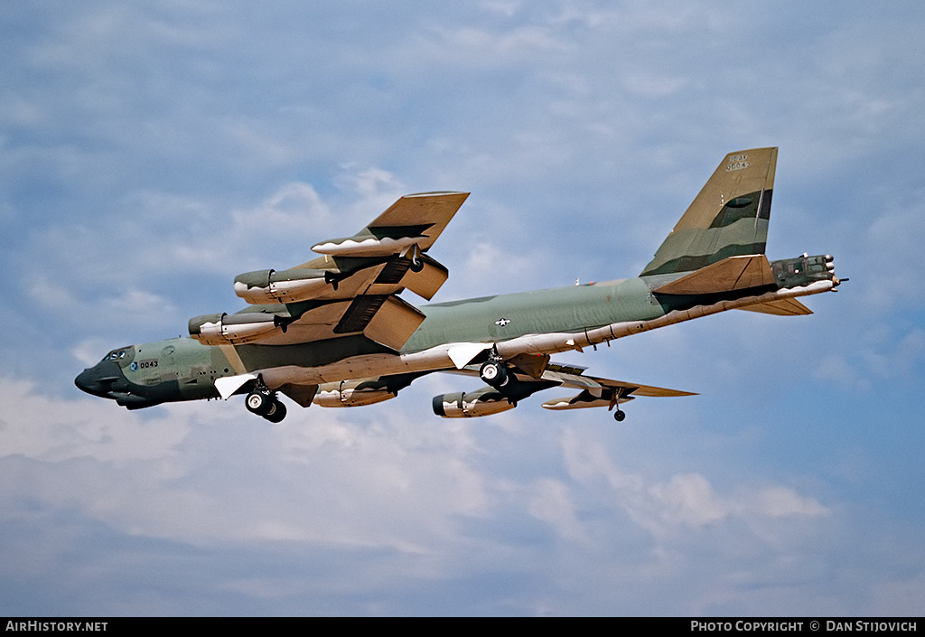 Aircraft Photo of 60-0043 / 00043 | Boeing B-52H Stratofortress | USA - Air Force | AirHistory.net #200259