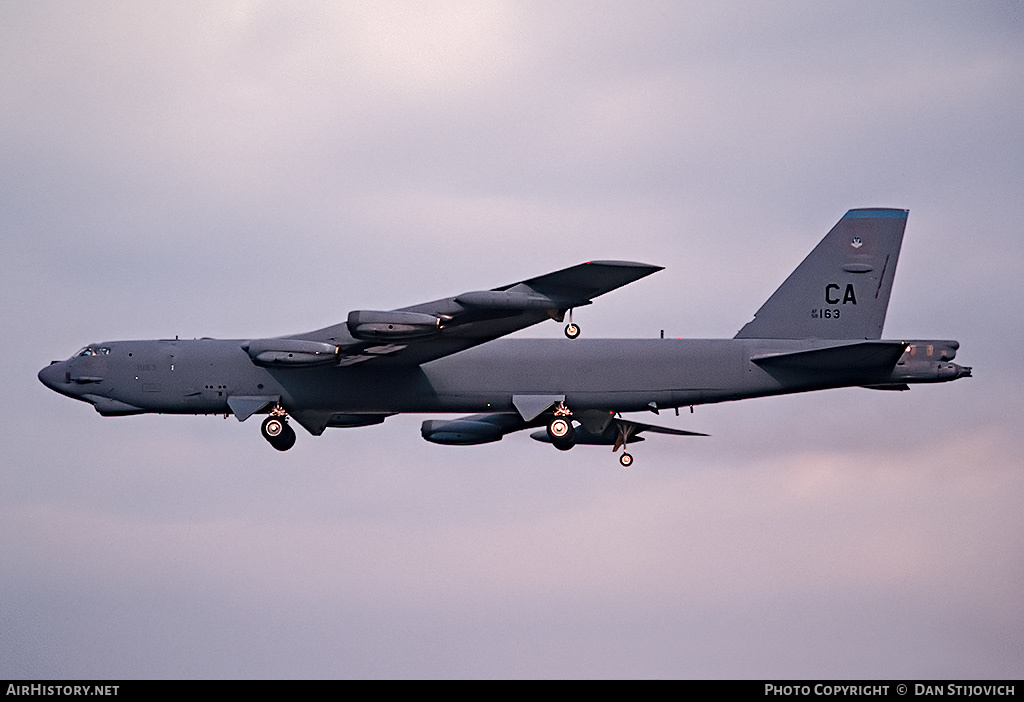Aircraft Photo of 58-0163 / AF58-163 | Boeing B-52G Stratofortress | USA - Air Force | AirHistory.net #200266