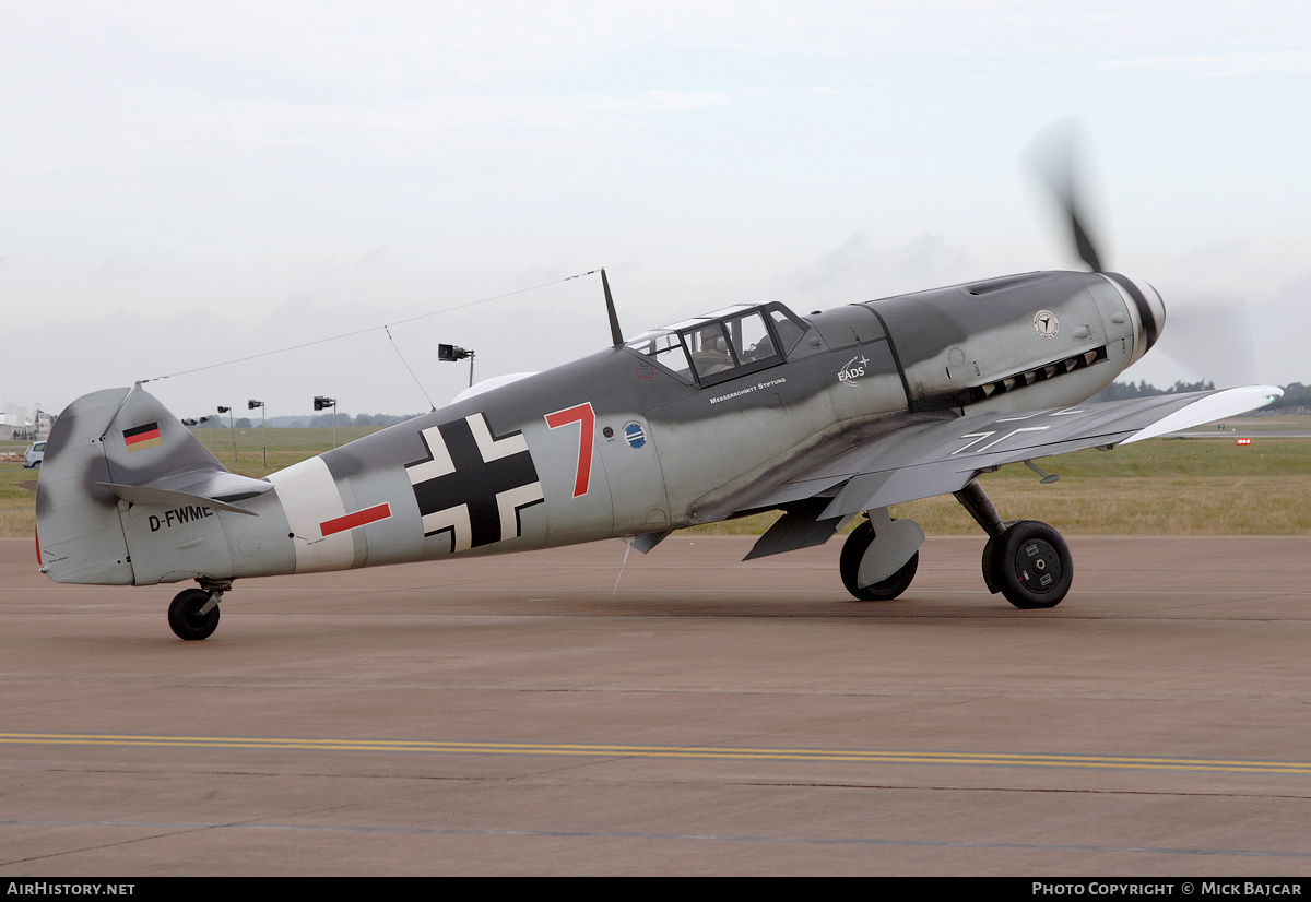 Aircraft Photo of D-FWME / 7 | Hispano HA-1112/Bf-109G-4 | Messerschmitt Stiftung | Germany - Air Force | AirHistory.net #200288