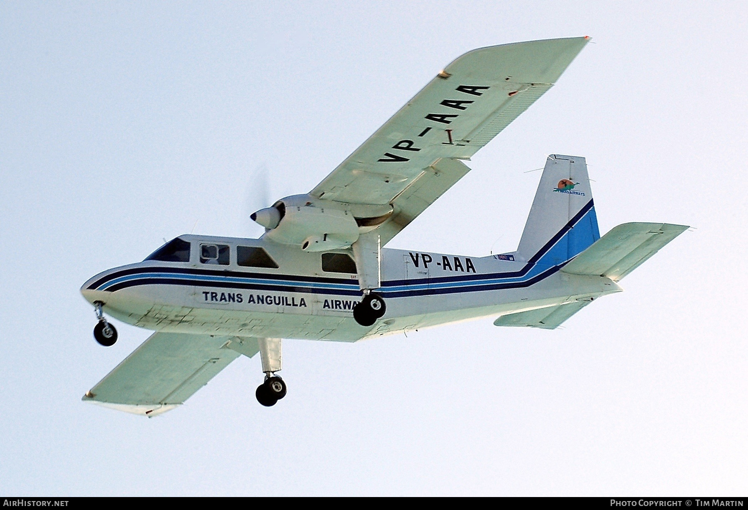 Aircraft Photo of VP-AAA | Britten-Norman BN-2A-8 Islander | Trans Anguilla Airways | AirHistory.net #200294