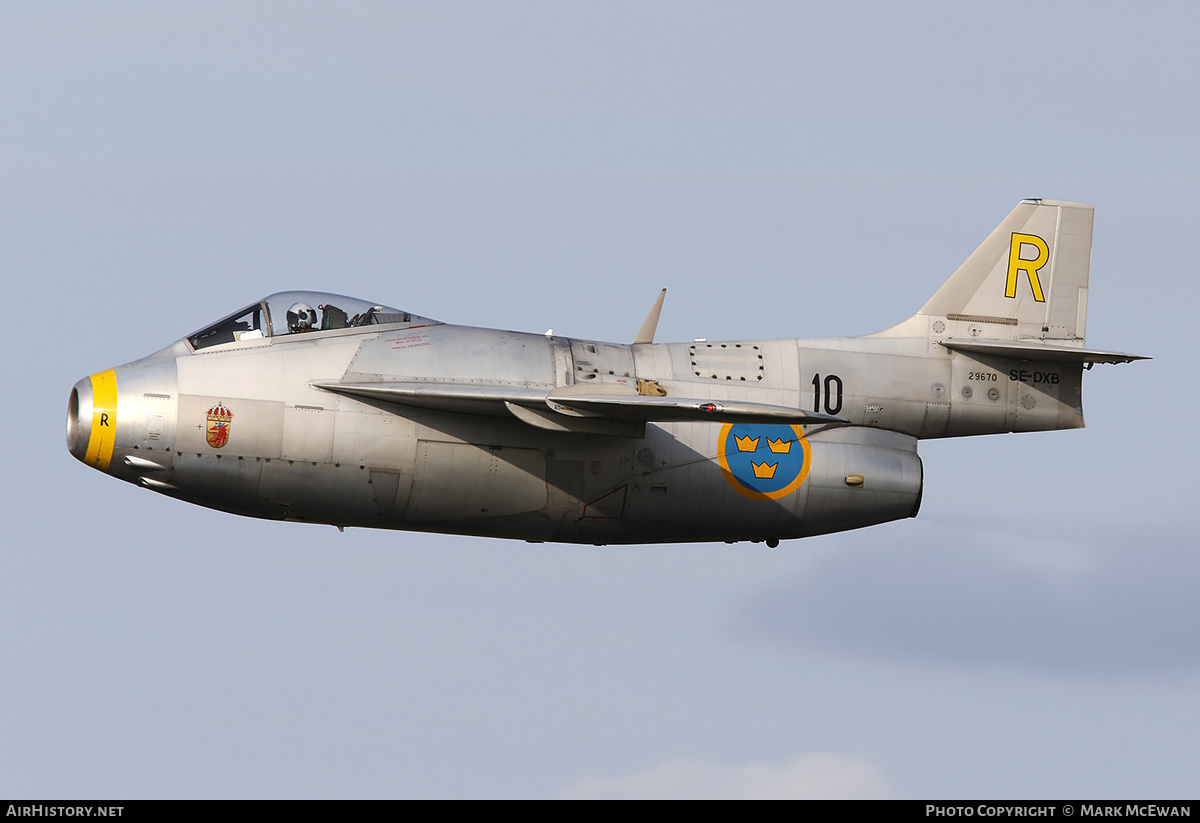 Aircraft Photo of SE-DXB / 29670 | Saab J29F Tunnan | Sweden - Air Force | AirHistory.net #200296