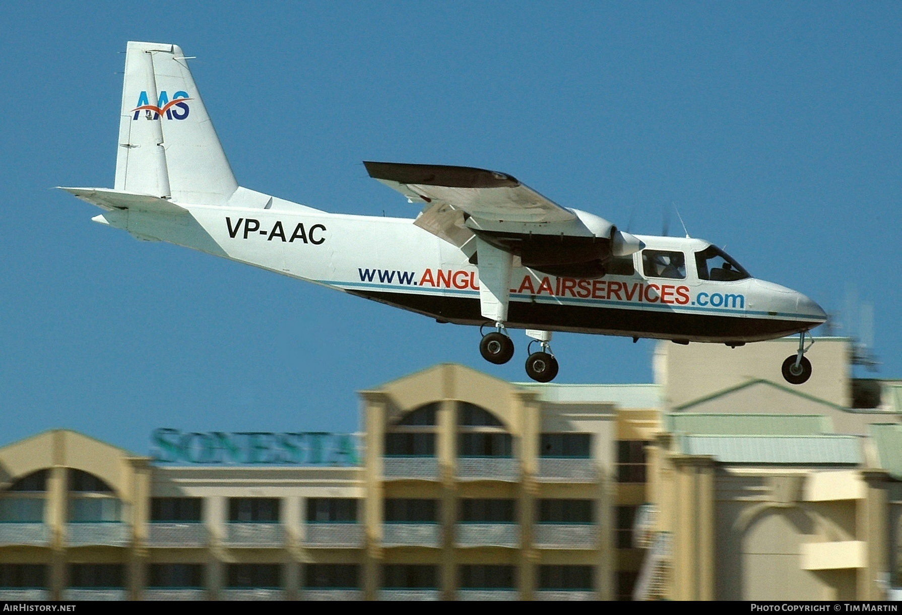 Aircraft Photo of VP-AAC | Britten-Norman BN-2A-26 Islander | Anguilla Air Services | AirHistory.net #200301