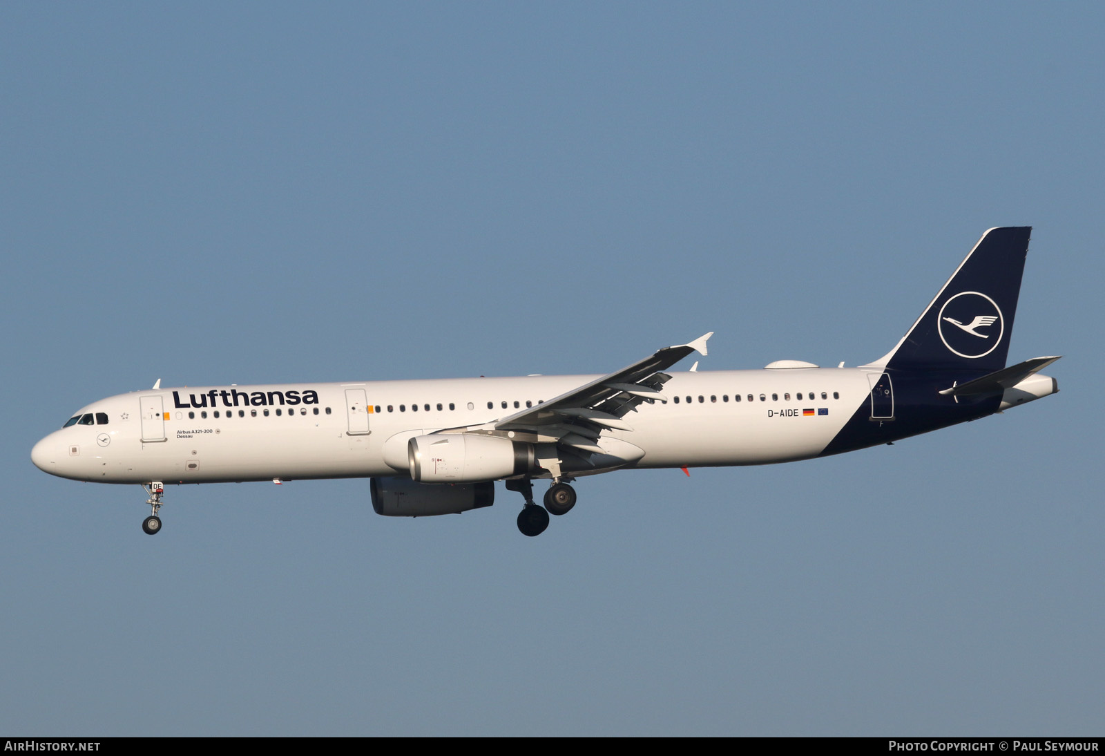 Aircraft Photo of D-AIDE | Airbus A321-231 | Lufthansa | AirHistory.net #200320