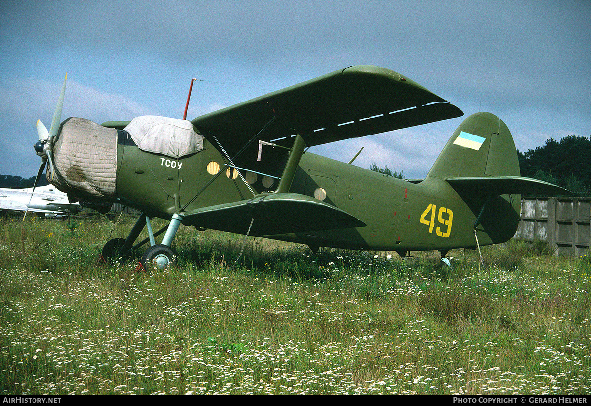 Aircraft Photo of 49 yellow | Antonov An-2 | Ukraine - Air Force | AirHistory.net #200330