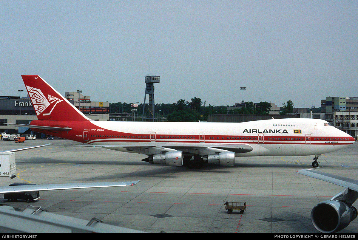 Aircraft Photo of 4R-ULF | Boeing 747-238B | AirLanka | AirHistory.net #200338