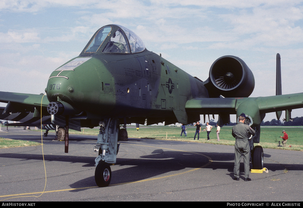 Aircraft Photo of 81-0976 | Fairchild A-10A Thunderbolt II | USA - Air Force | AirHistory.net #200340