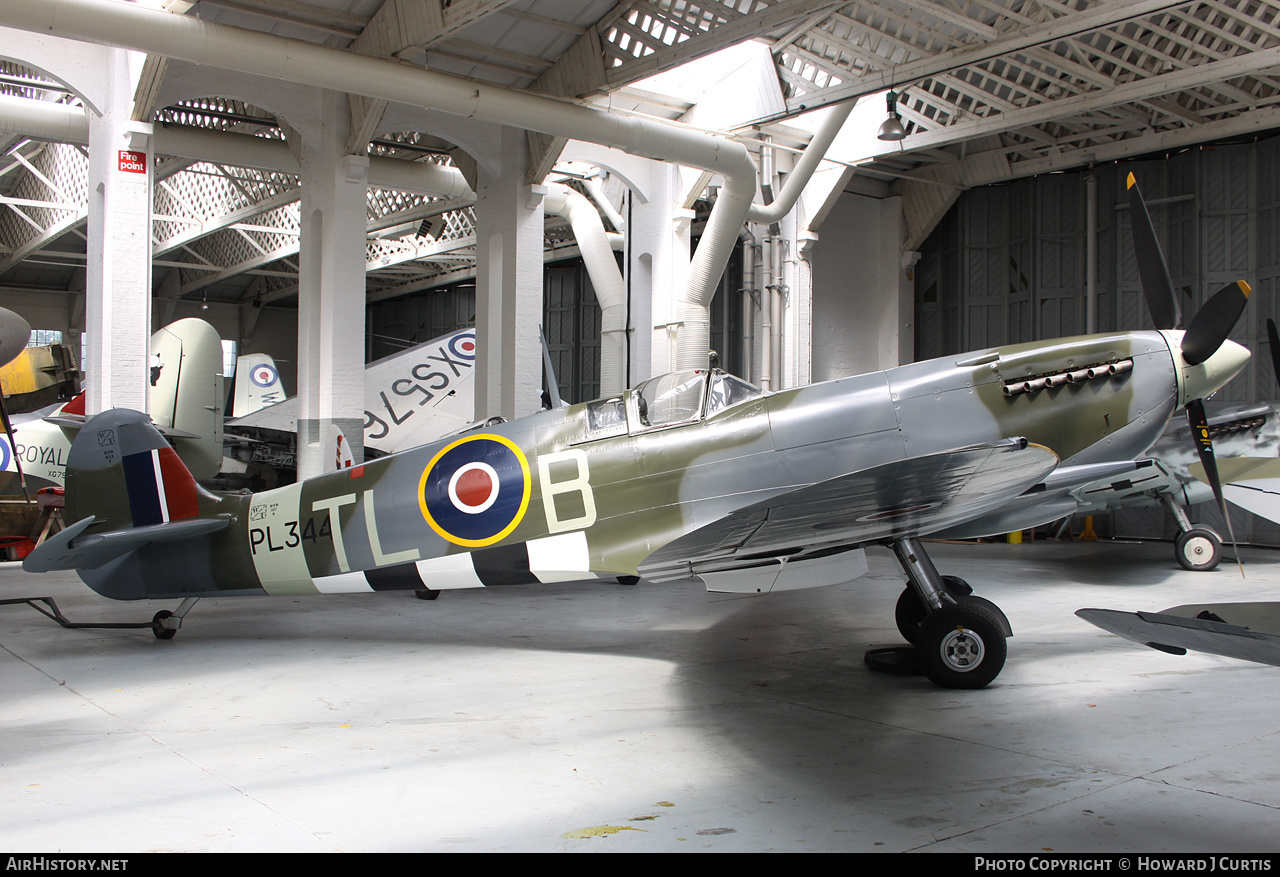Aircraft Photo of G-IXCC / PL344 | Supermarine 361 Spitfire LF9E | UK - Air Force | AirHistory.net #200357