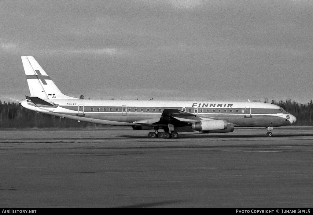 Aircraft Photo of OH-LFT | McDonnell Douglas DC-8-62CF | Finnair | AirHistory.net #200362