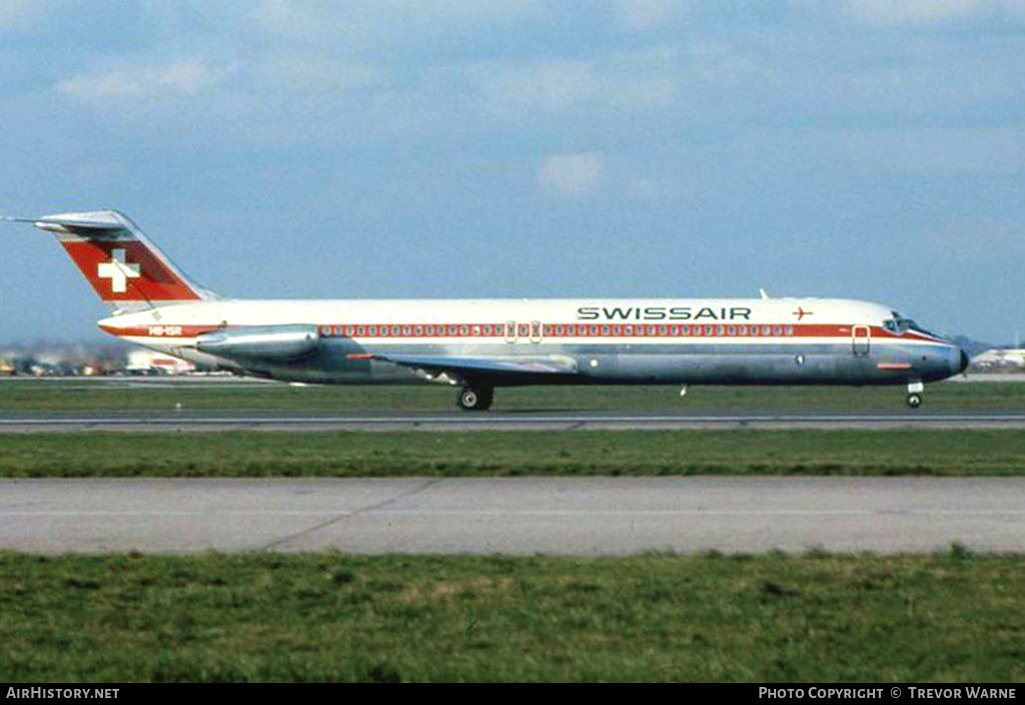 Aircraft Photo of HB-ISR | McDonnell Douglas DC-9-51 | Swissair | AirHistory.net #200371