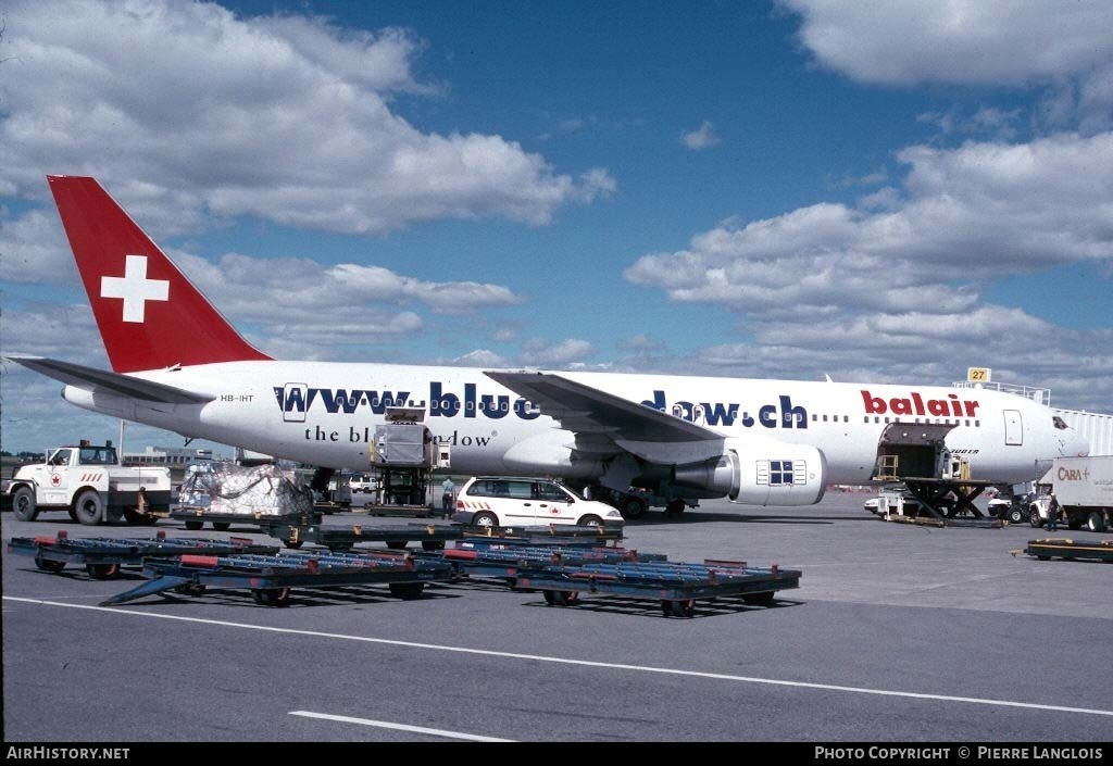 Aircraft Photo of HB-IHT | Boeing 767-35H/ER | Balair | AirHistory.net #200376