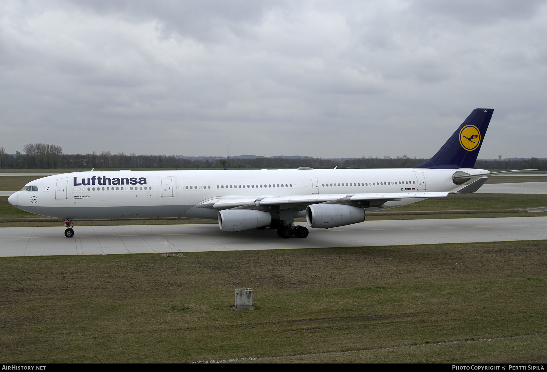 Aircraft Photo of D-AIGO | Airbus A340-313 | Lufthansa | AirHistory.net #200392
