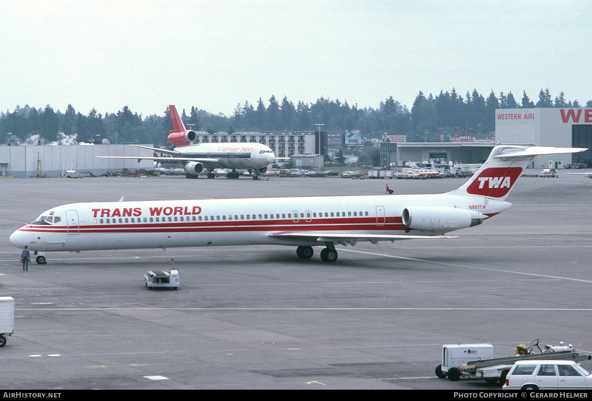 Aircraft Photo of N901TW | McDonnell Douglas MD-82 (DC-9-82) | Trans World Airlines - TWA | AirHistory.net #200393