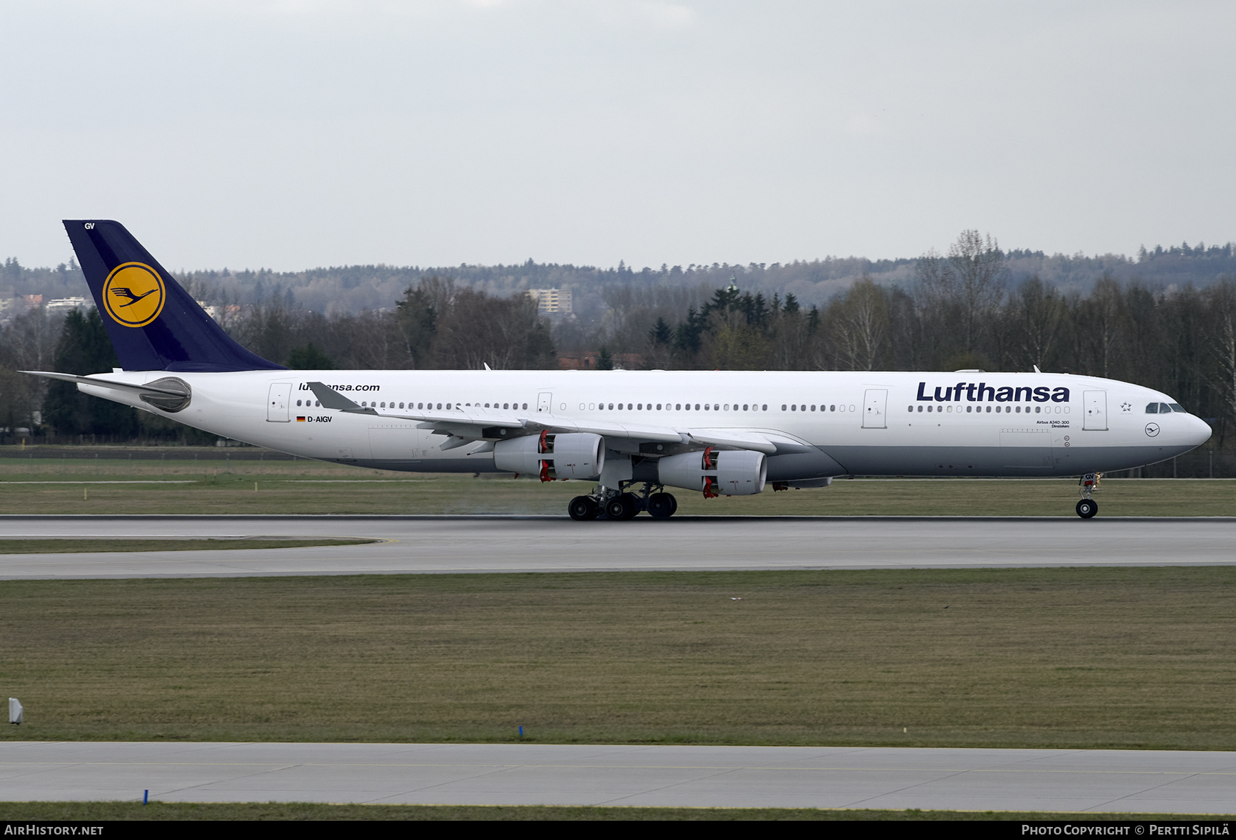 Aircraft Photo of D-AIGV | Airbus A340-313 | Lufthansa | AirHistory.net #200402