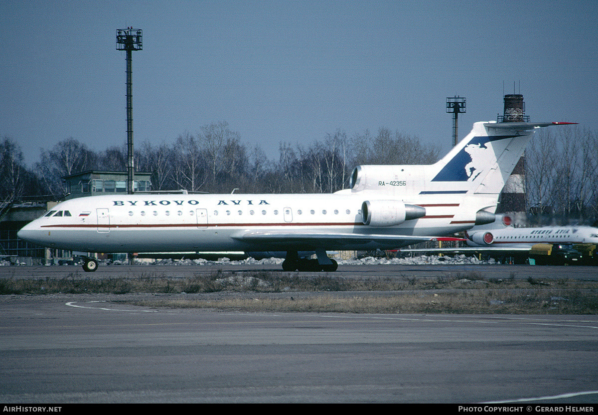 Aircraft Photo of RA-42356 | Yakovlev Yak-42 | Bykovo Avia | AirHistory.net #200403