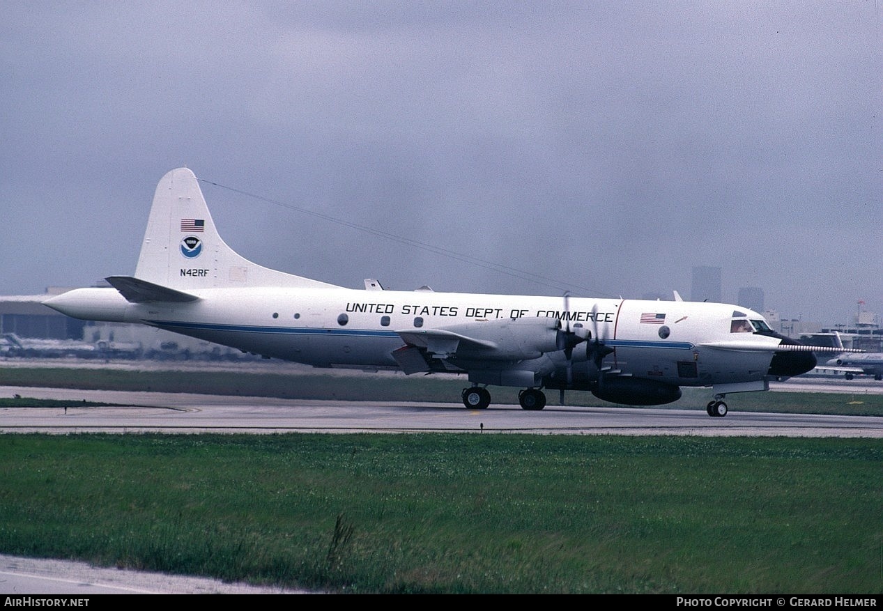 Aircraft Photo of N42RF | Lockheed WP-3D Orion | United States Department of Commerce | AirHistory.net #200418