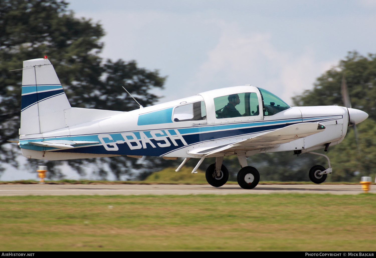 Aircraft Photo of G-BASH | Grumman American AA-5 Traveler | AirHistory.net #200427